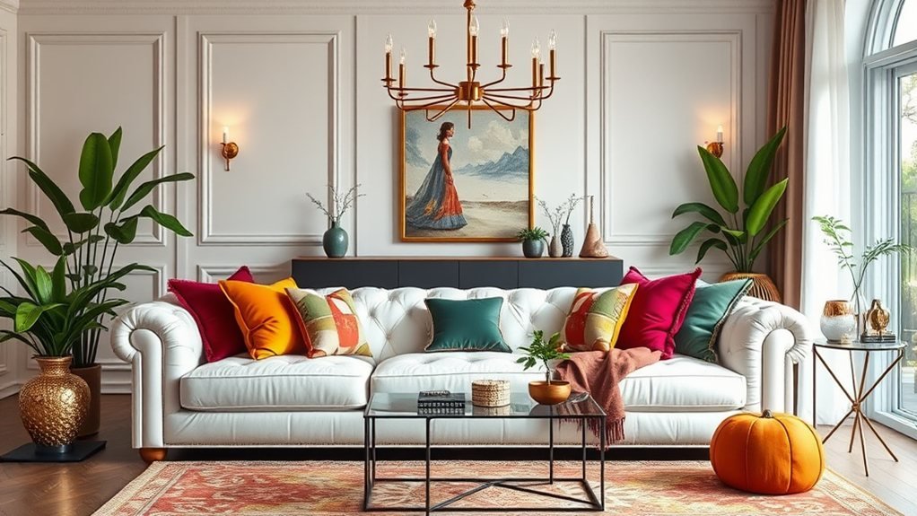 10 Stunning Living Room Decor Ideas with White Sofas